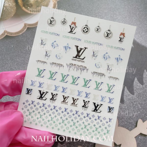 Christmas Designer Nail Stickers Set（10 Sheets）