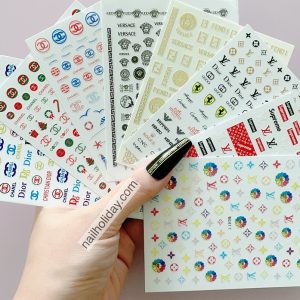 Designer Label Nail Sticker – LORD MUCK PROFESSIONAL