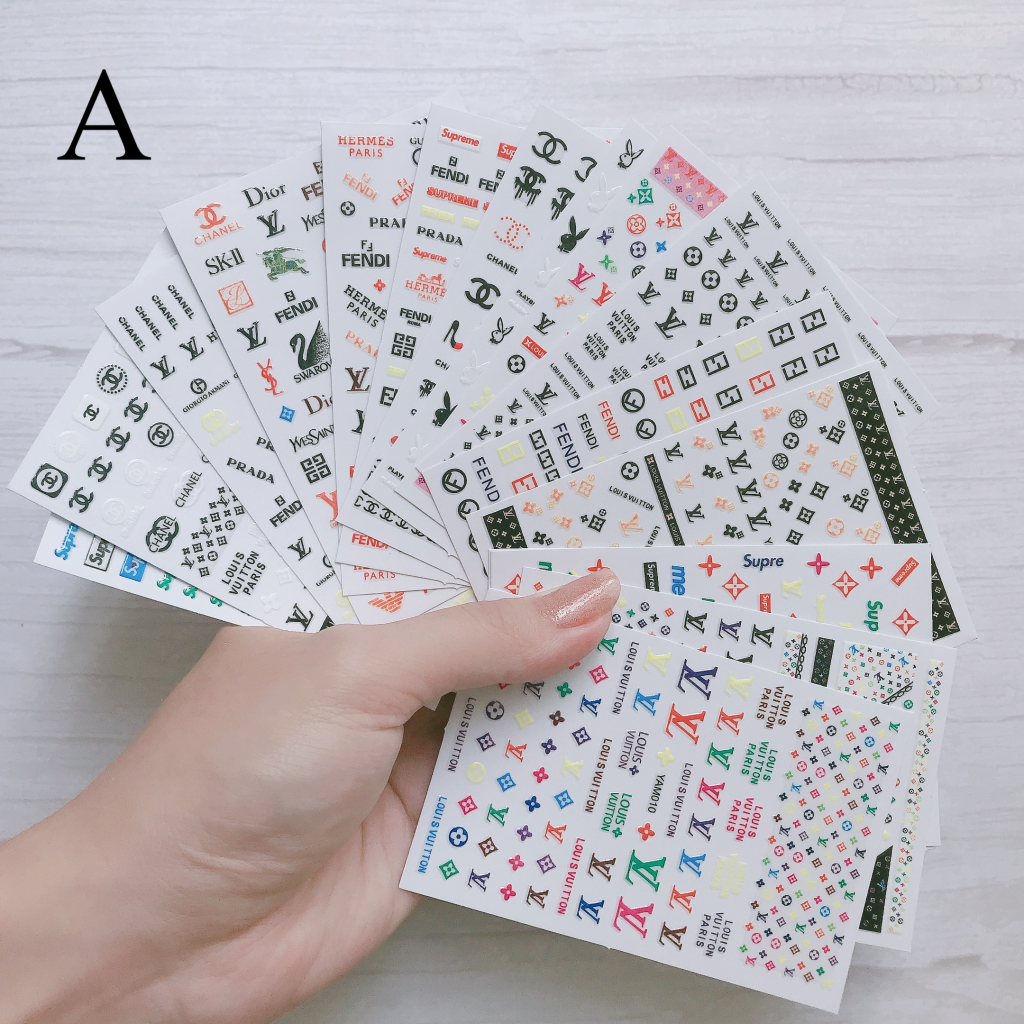 Designer Sticker #16 — Shop Nail Kartel