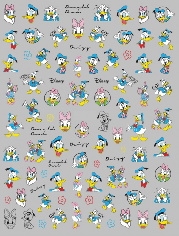 Mickey Nail Sticker（11 Sheets）