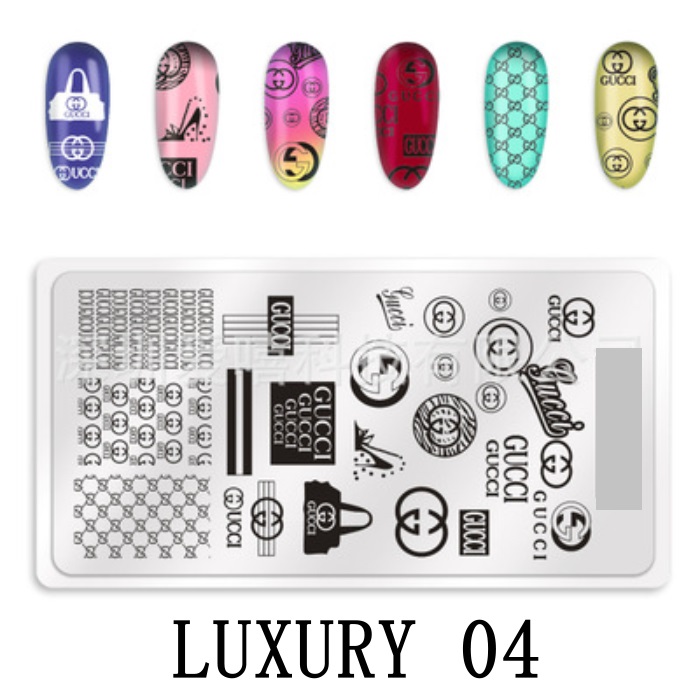 Louis Vuitton Nail Art Stamping Plate