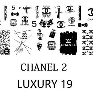 Chanel nail plate