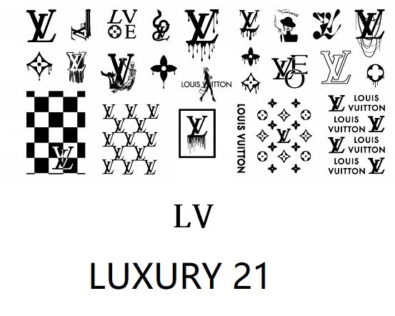 Louis Vuitton (only text) vector logo