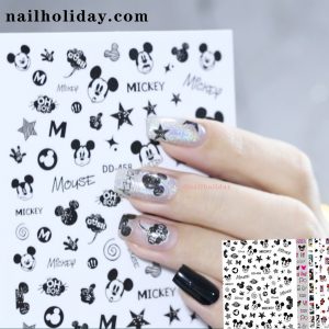 Mickey nail sticker