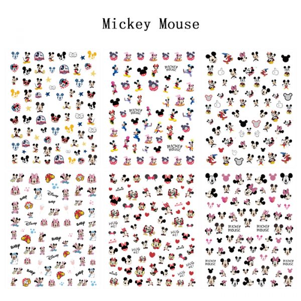 Mickey nail sticker