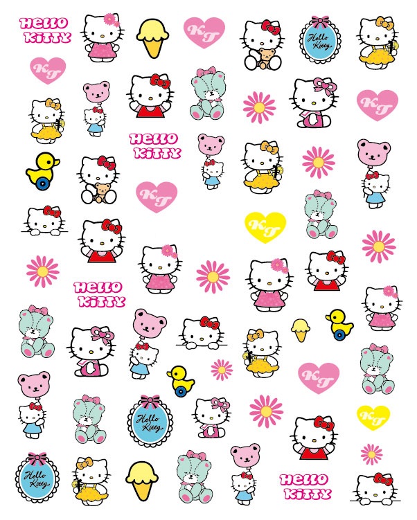 FREE Hello Kitty or Chanel Logo Nail Stickers - Hunt4Freebies