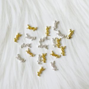 Shopping with Unbeatable Price10PCS Floral Chanel Nail Charms Gold, coco  chanel logo charms 