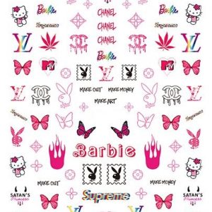 Butterfly LV stickers