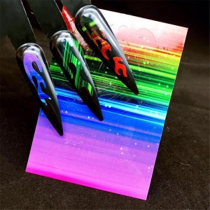 Holographic Designer Nail Stickers Set（6 Sheets)