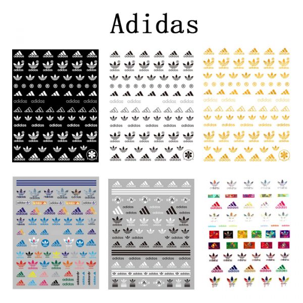 Adidas Nail Sticker