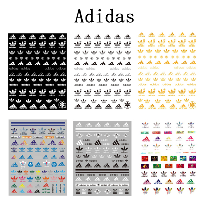 Adidas Nail Sticker