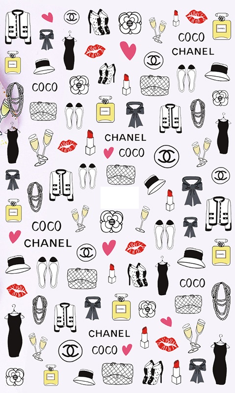 Chanel Girl&Perfume nail