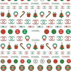 Chanel sticker christmas