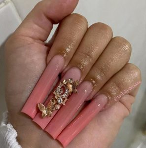 Dior nail charms