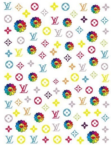 Takashi LV Nail stickers