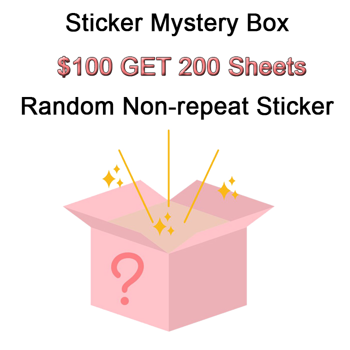 Mystery Box Sticker 