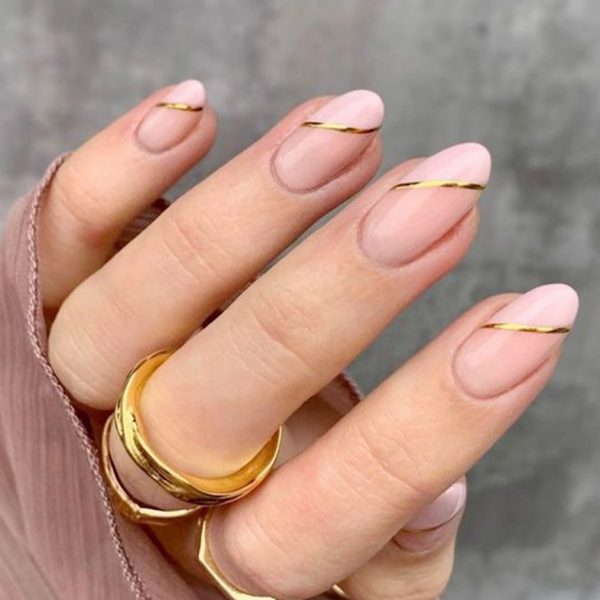 Hot Adhesive Nail Art Stickers Gold Silver French Style Metal Lines 3D Nail  Sticker Line Nail Decal - China Custom Press on Nails and Acrylic Nails  Wholesale price | Made-in-China.com