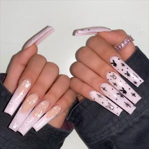 Playboy nail arts