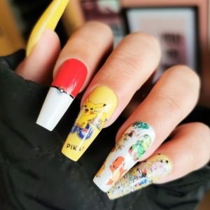 Pokémon nail ART