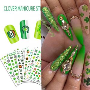 St. Patrick's Day nail stickers