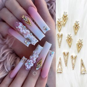 Triangle-nail charms