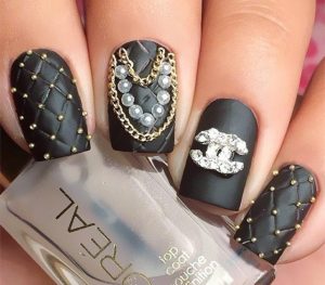 Nail Art Design Trends To Follow  Chanel nail art, Chanel nails