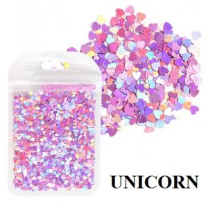 love glitter unicorn
