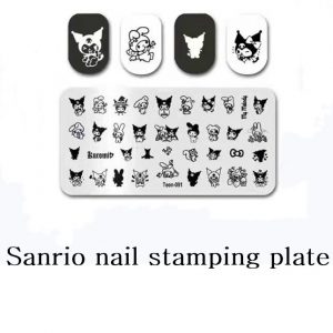 Kirby Nail Stamping Plate JL101