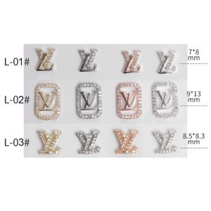 LV nail charms with different design