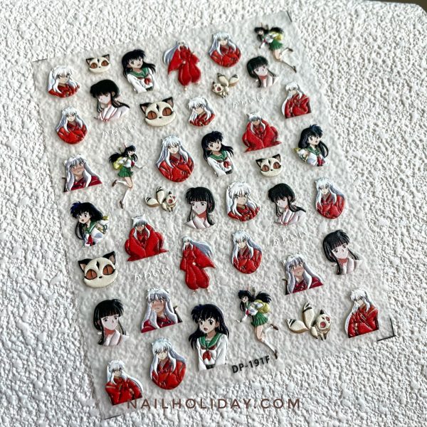 Inuyasha nail sticker