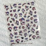 Melody nail sticker