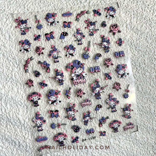 Melody nail sticker