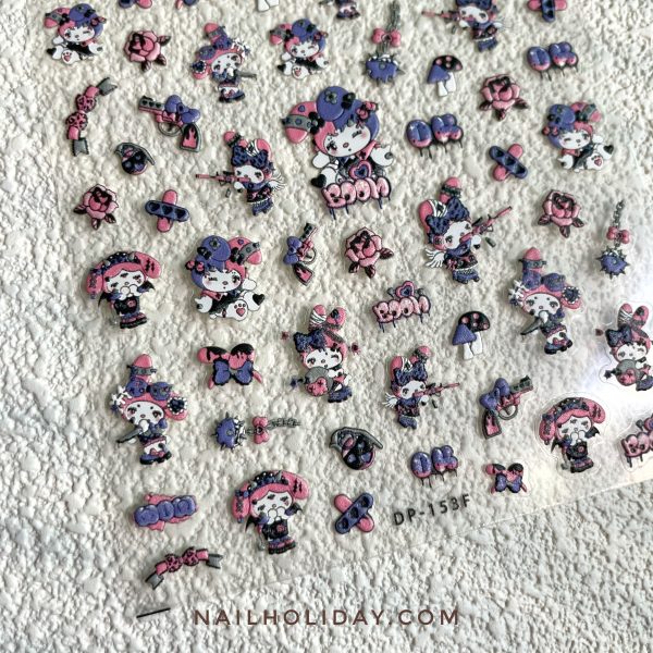 Melody nail sticker