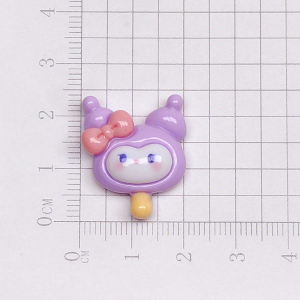 Kuromi Nail Charms - Pink – Kawaii Kai Shop