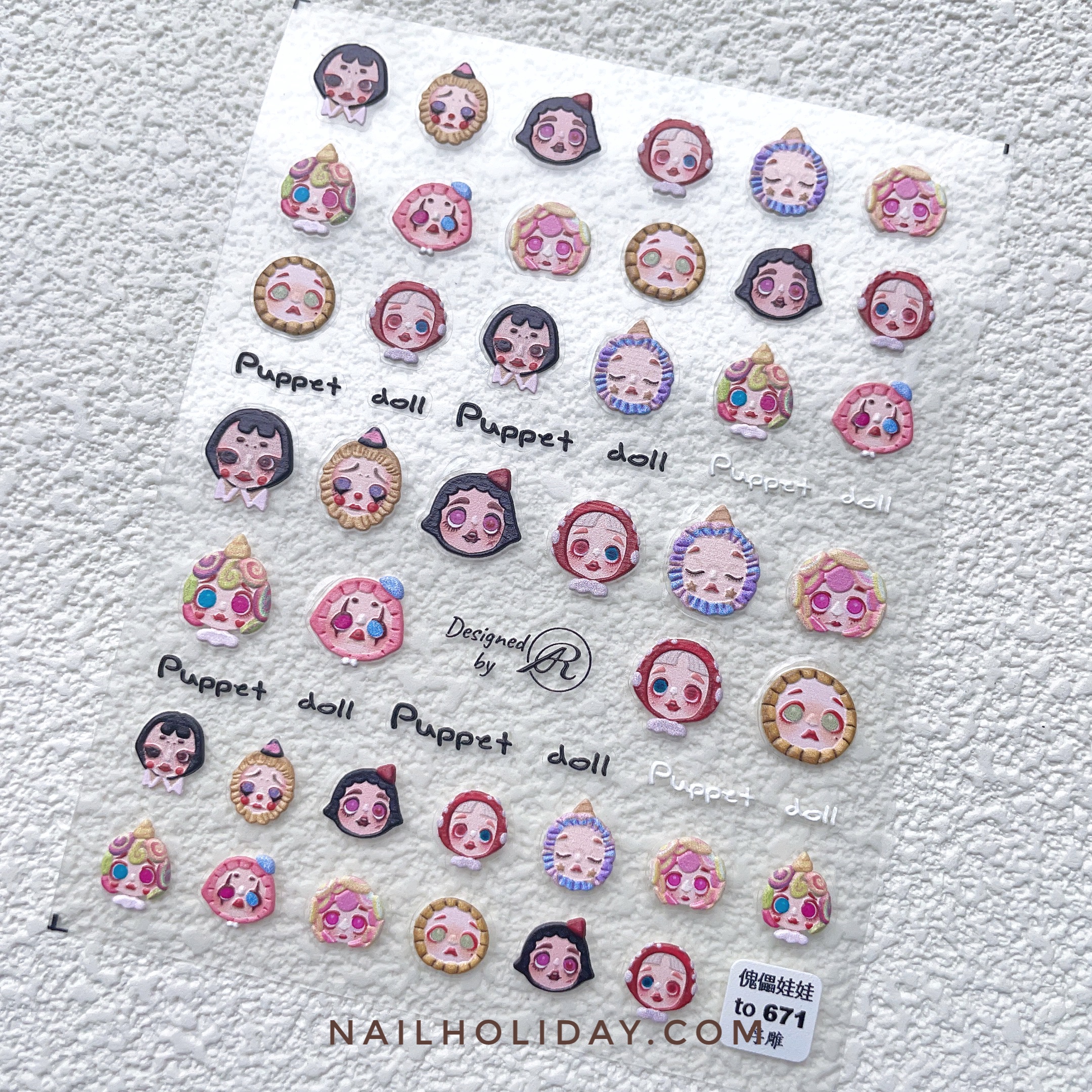 Mickey Nail Sticker（11 Sheets）