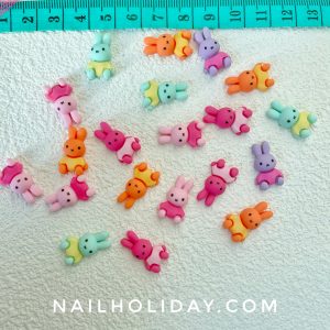 Miffy nail charms
