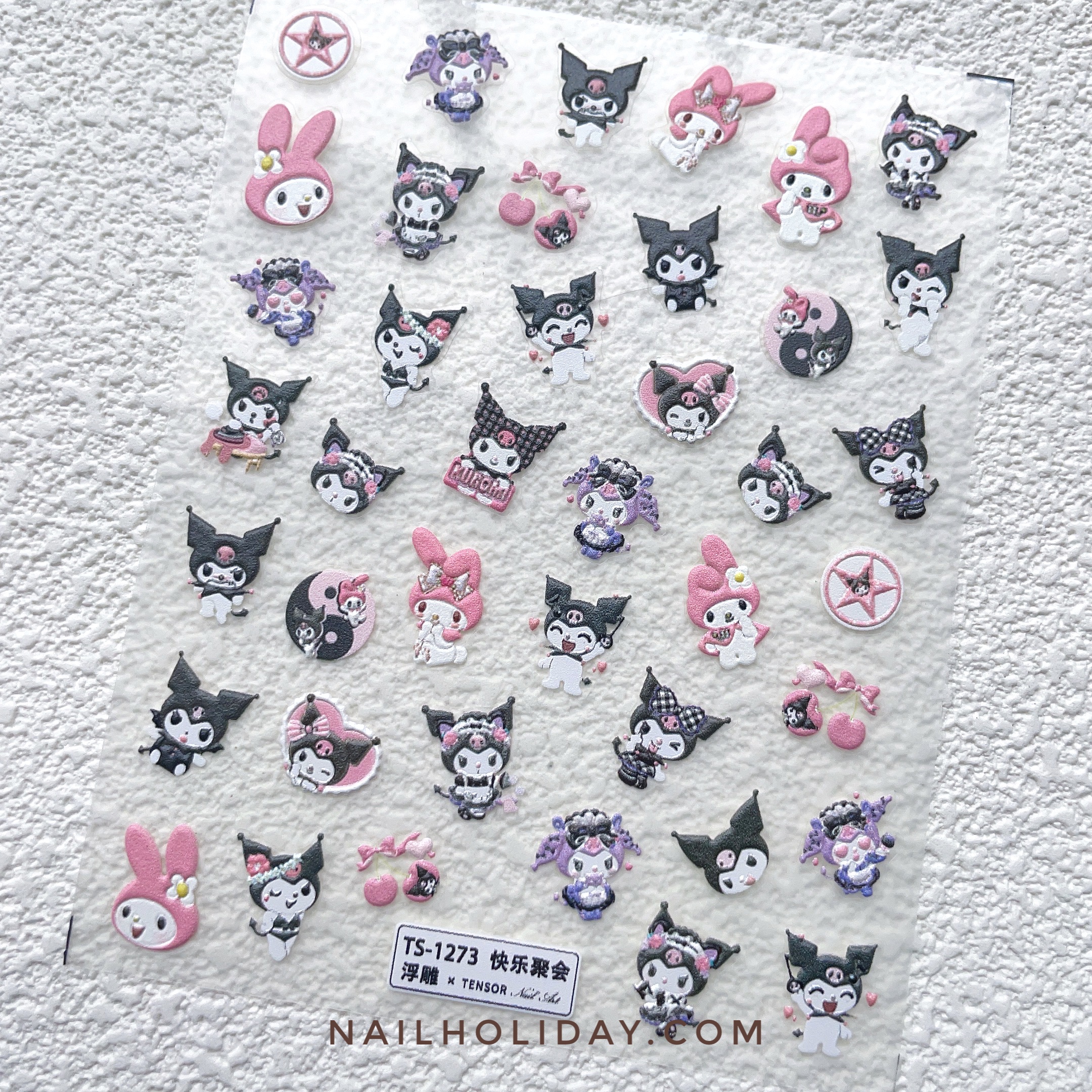 sanrio nail sticker-nailholiday-1