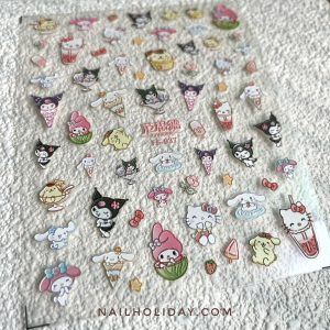 sanrio nail sticker