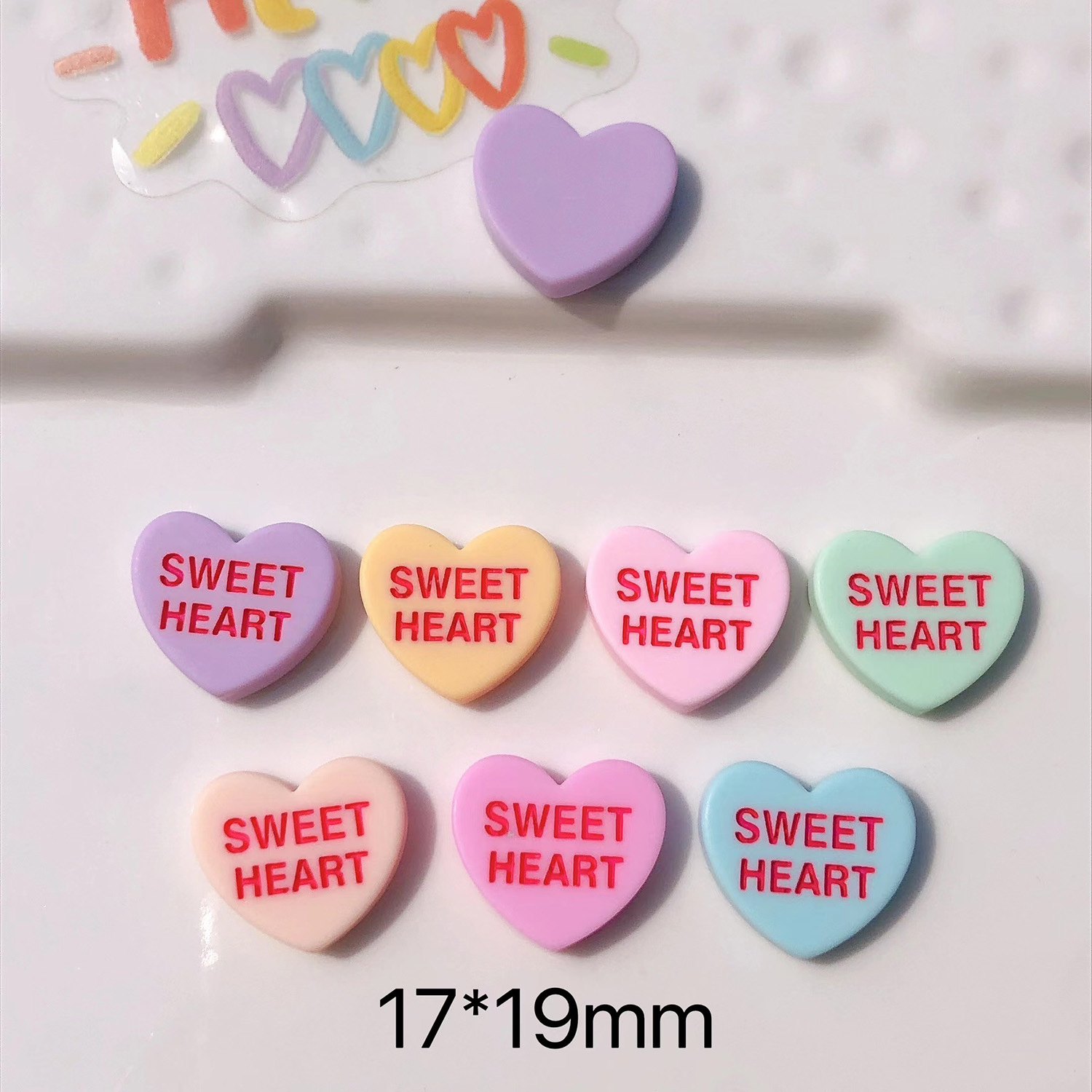 Valentine's Day Nail Charms Hollow Heart Love Alloy Nail - Temu