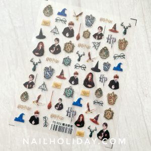 HARRY PORTER NAIL STICKERS 5D