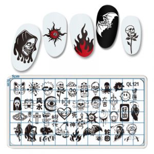 BLEACH nail stamping plate