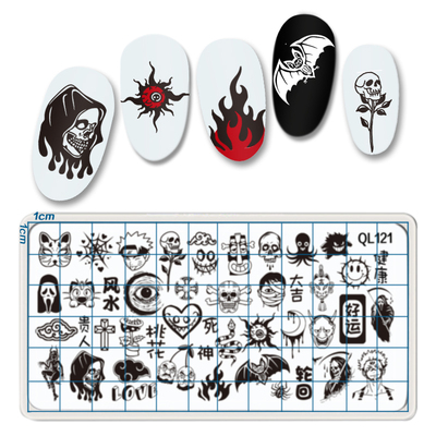 BLEACH nail stamping plate