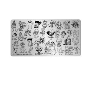 ANIME nail stamping plate