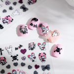 Bunny girl nail stickers