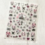 rabbit nail stickers