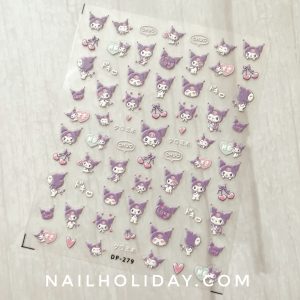 KUROMI nail stickers
