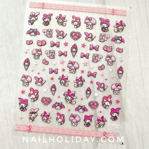 My Melody nail stickers