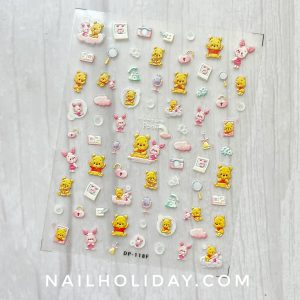 Color Hello Kitty Nail Charms-30pcs