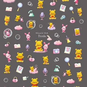 Care Bear Nail Stickers（4 Sheets）