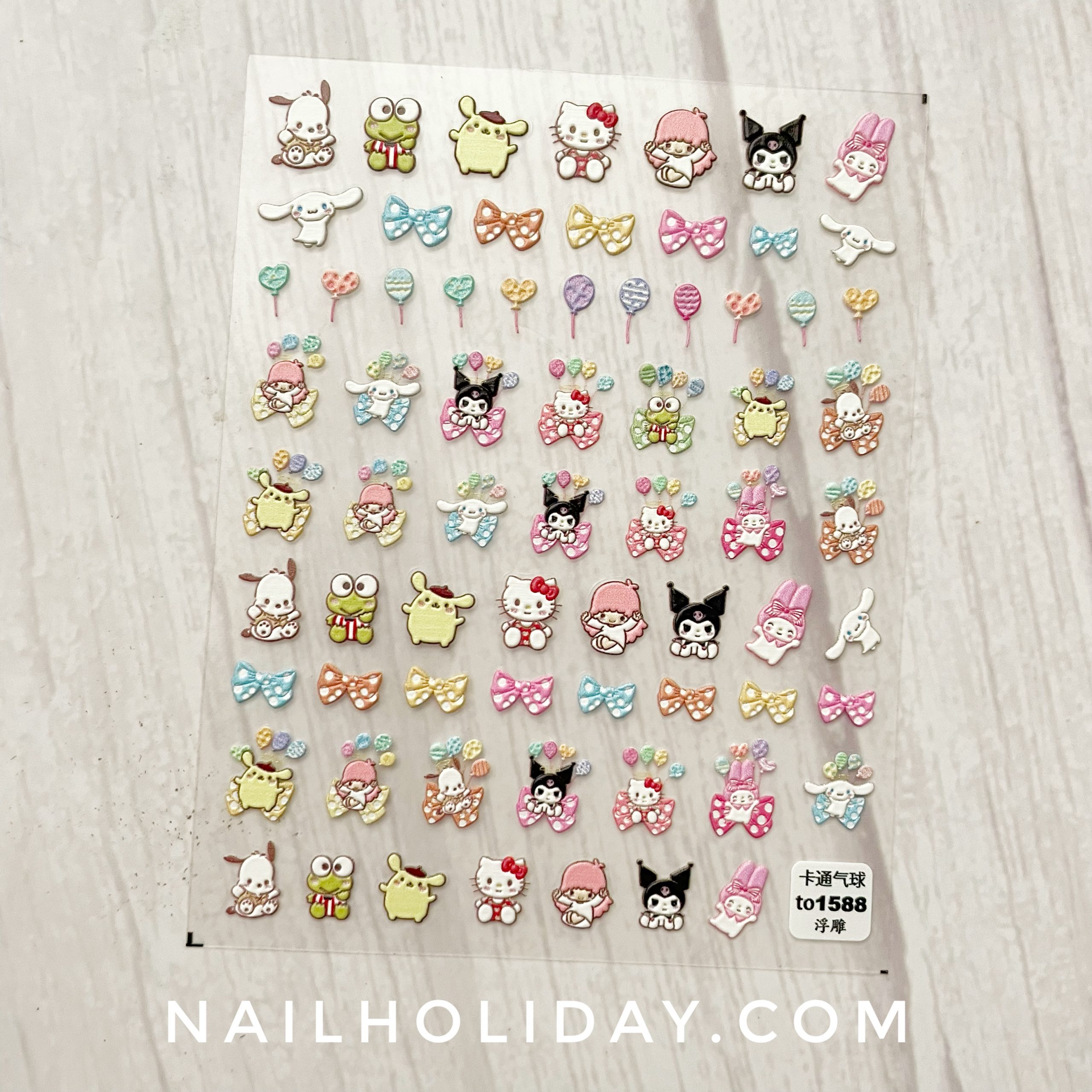 Sanrio nail stickers